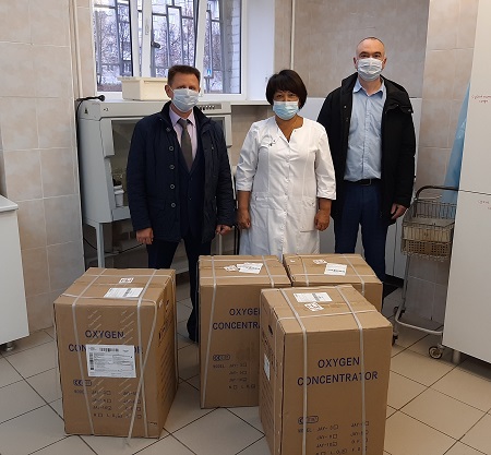 БФ «Синара» закупил партию кислородных концентраторов для ковидного отделения городской больницы Златоуста