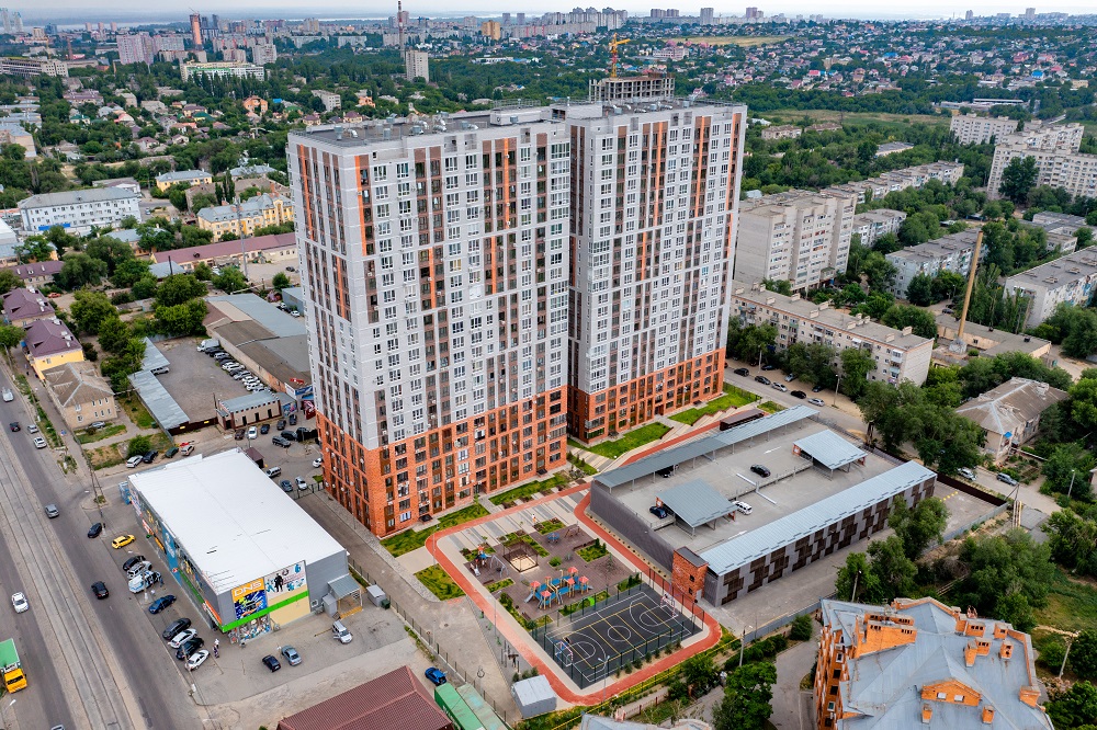 Жилой комплекс от компании «Синара-Девелопмент» признан лучшим домом Волгограда