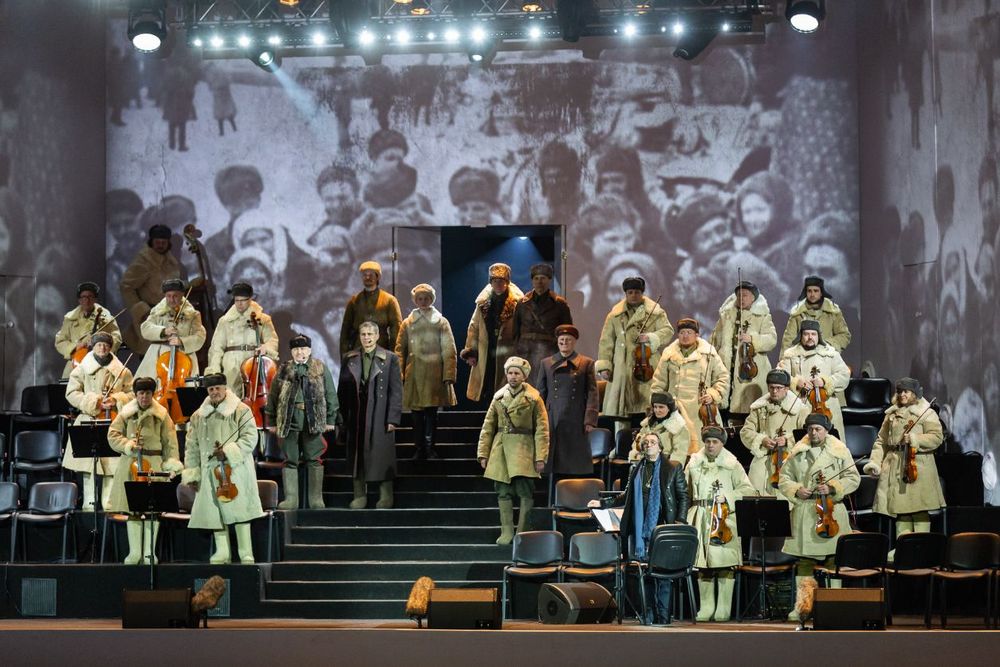 Премьера спектакля-концерта «Живые и мертвые»