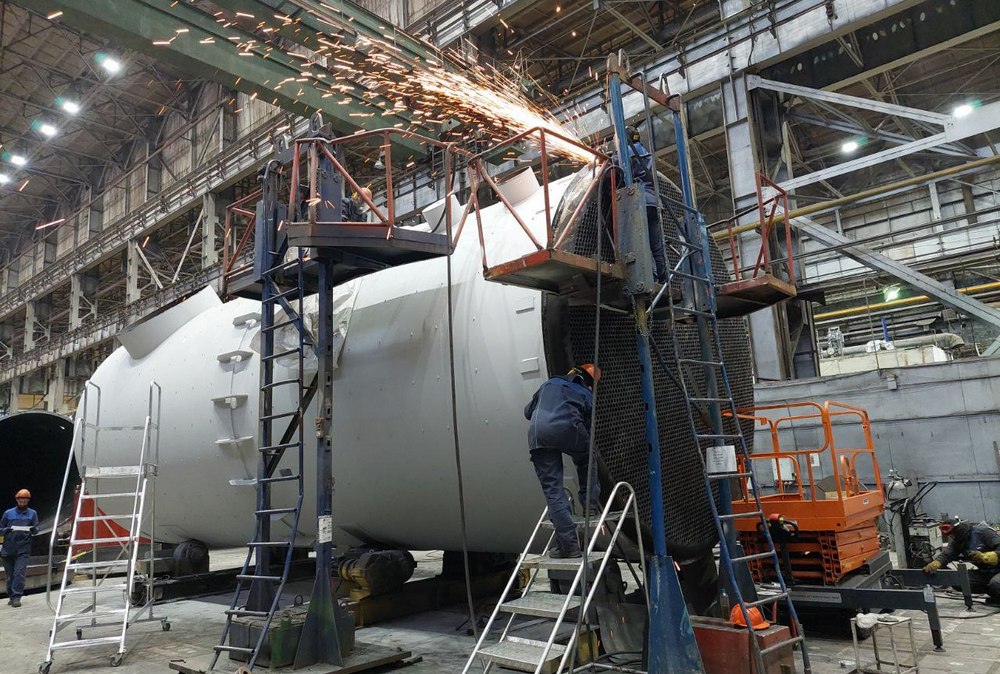 «Уралхиммаш» отгрузил конденсатор с рекордным диаметром и улучшенной прочностью