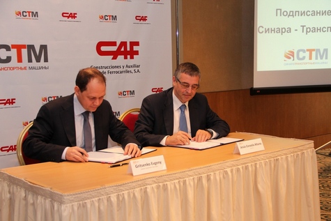 «Синара-Транспортные Машины» и компании CAF договорились о совместной деятельности