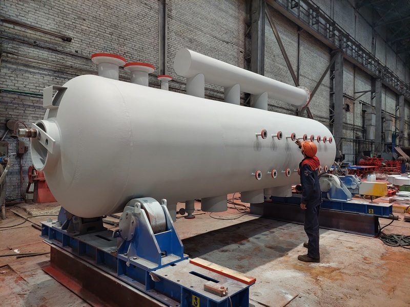 «Уралхиммаш» изготовил барабан конденсатора для лидера по производству газовой серы