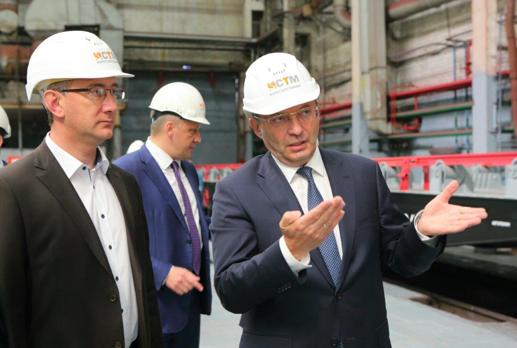 Владислав Шапша посетил с рабочим визитом завод «Калугапутьмаш»