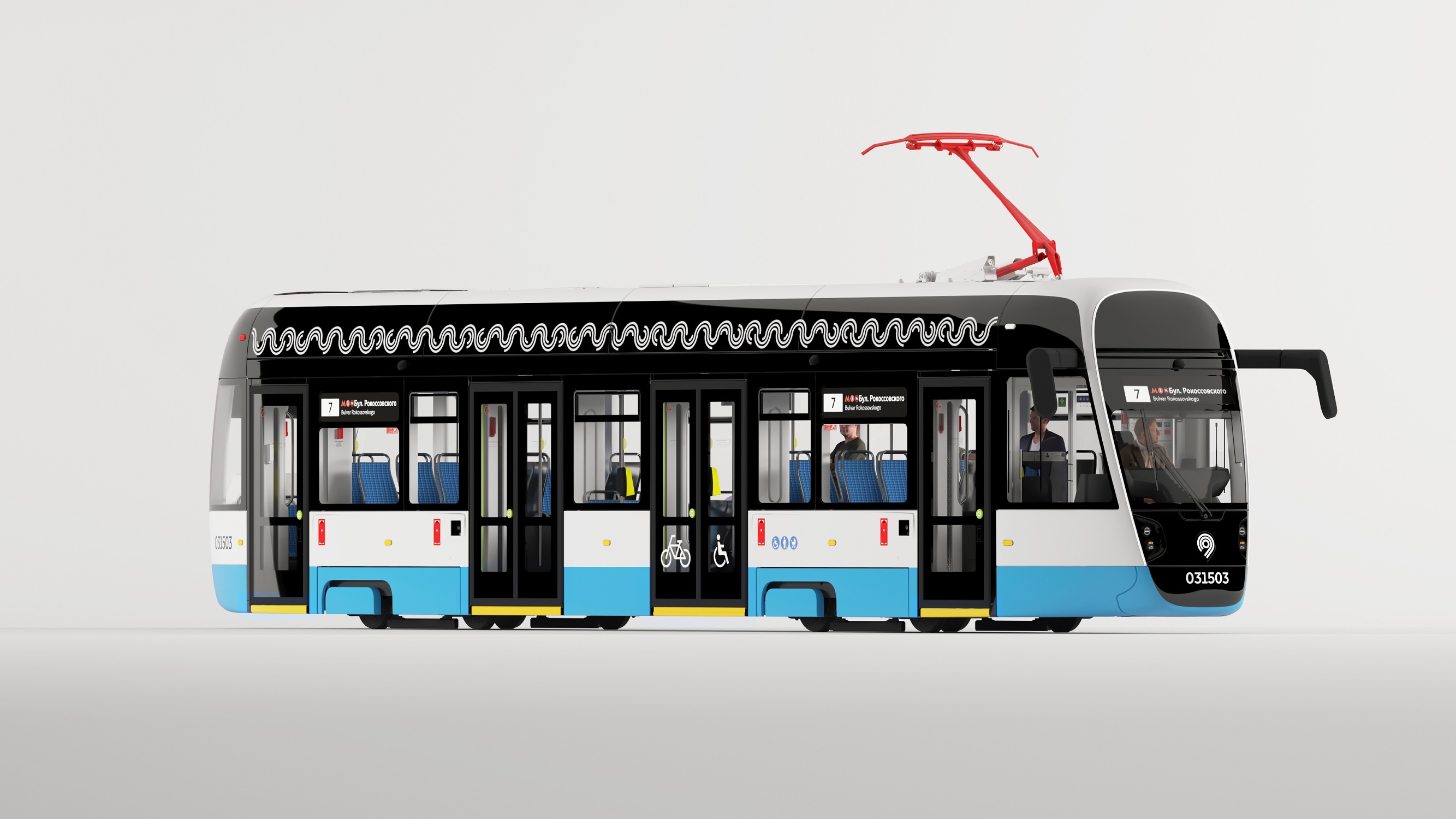 «Синара – Транспортные Машины» представили внешний вид трамвая для Москвы