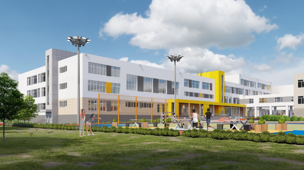 проекты по строительству детсада и школы в Новокольцовском