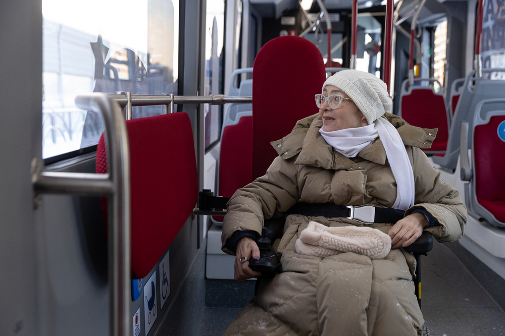 Трамвай «Синара» проверили на адаптацию для маломобильных пассажиров Трамвай «Синара» проверили на адаптацию для маломобильных пассажиров