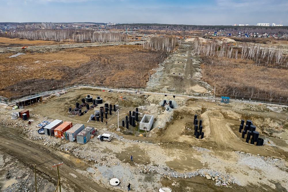 Водоотводной канал-коллектор