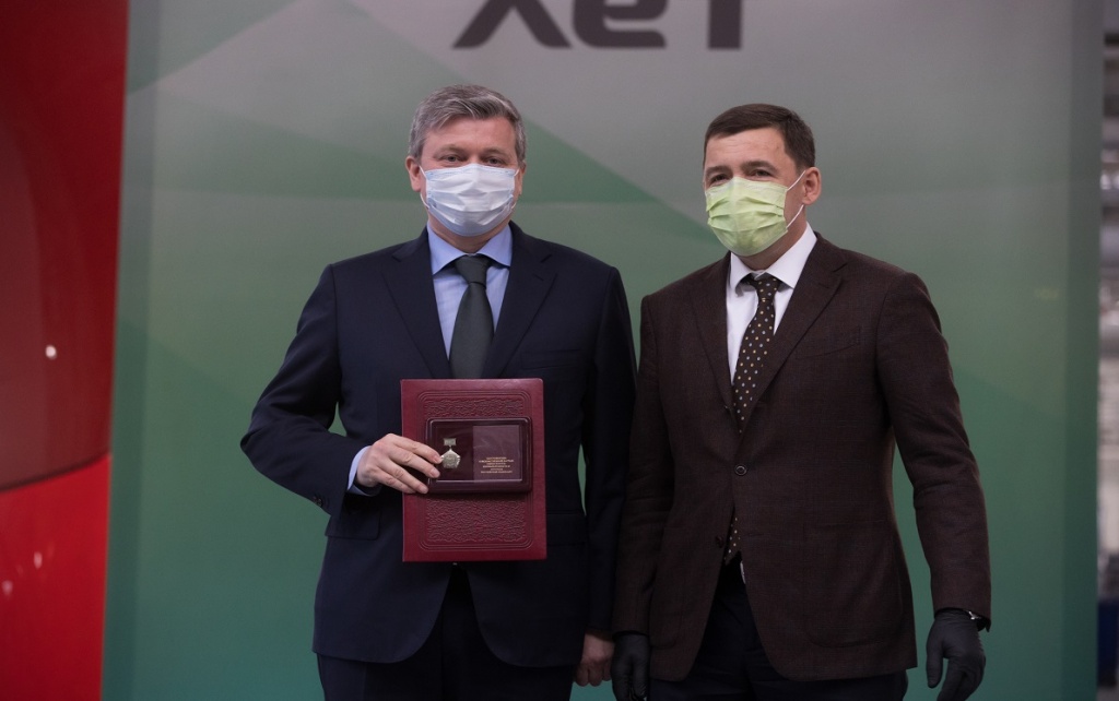 Виктору Леш присвоено звание почетного машиностроителя России